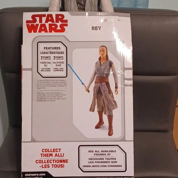 Big Figs Star Wars Rey Figure - Picture 2 of 2